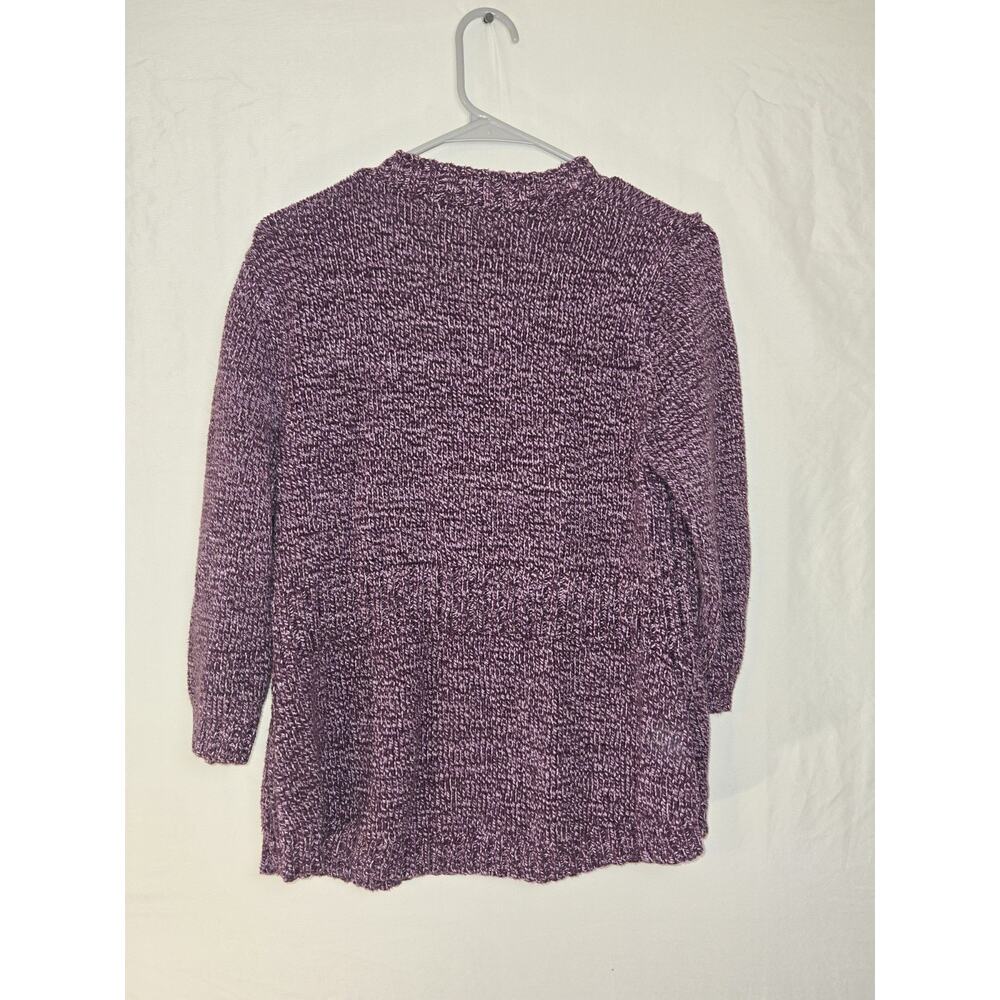 Eddie Bauer 1 Button 3/4 Sleeve 100% Cotton Cardigan Sweater US Womens Size XL - Picture 2 of 4
